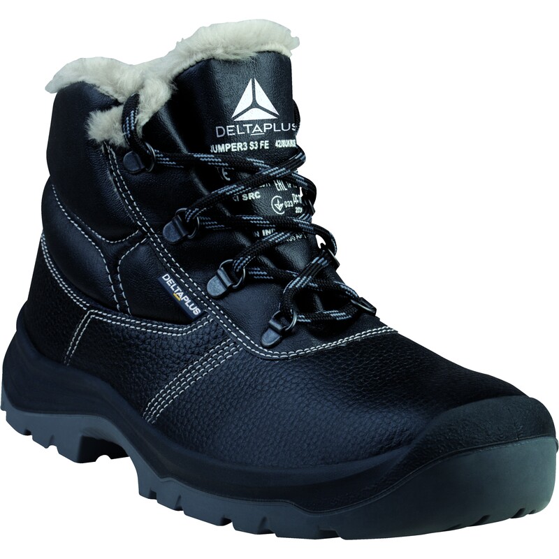Hoge werkschoen - Leder - Croupon-Waterafstotend - Zool : PU/2d - DELTAPLUS - JUMPER3S3FE